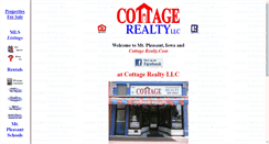 Desktop Screenshot of cottagerealty.com