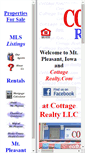 Mobile Screenshot of cottagerealty.com